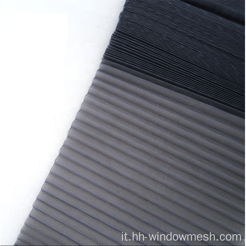 Schermata della finestra in fibra di vetro pieghevole rivestito in PVC